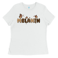 White melanin Ladies Tee - MaliasSmallBusiness