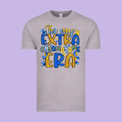 In My Extra Chromosome Era Vintage Tee Designed By Artiststas
