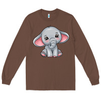 Chestnut elephant Long Sleeve Tee - texasbilliewilder
