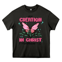 Asphalt new creation in christ 2 corinthians5.17 Heavy Core Tee - MaliasSmallBusiness