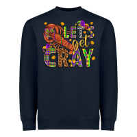 Navy Let's get cray Heavyweight Sweatshirt - HowdyJamesFarm