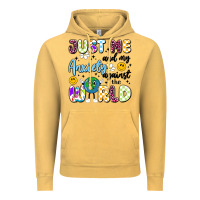 Vintage Mustard just me and my anxiety against the world Vintage Hoodie - Artiststas