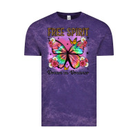 Cloud Purple free spirit dream on dreamer Vintage Tee - Artiststas
