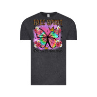 Vintage Black free spirit dream on dreamer Vintage Tee - Artiststas