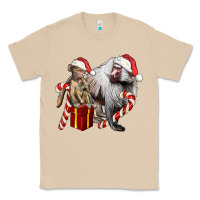 Mushroom Christmas Baboon Baby And Mama Classic Tee - LillyAllenDesigns