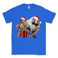 True Royal Christmas Baboon Baby And Mama Classic Tee - LillyAllenDesigns