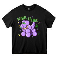 Black walk it like a Heavy Core Tee - MaliasSmallBusiness