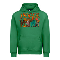 Emerald thankful mama cow Urban Hoodie - RacoonDesign