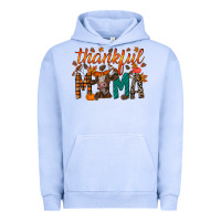Pigment Grape Ice thankful mama cow Urban Hoodie - RacoonDesign