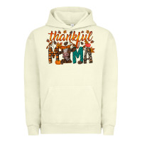 Pigment Pistachio thankful mama cow Urban Hoodie - RacoonDesign