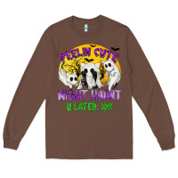Chestnut feeling cute might haunt u later tbw Long Sleeve Tee - texasbilliewilder