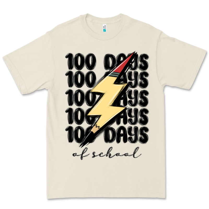 100 Days Of School Premium Tee by MaliasSmallBusiness | Teevron