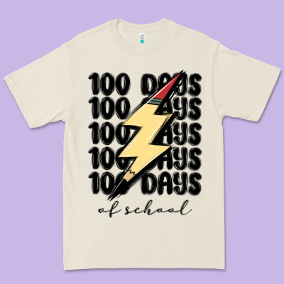 100 Days Of School Premium Tee Designed By Maliassmallbusiness