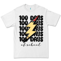 White 100 days of school Premium Tee - MaliasSmallBusiness