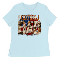 American Football Dad Ladies Tee | Teevron
