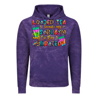 Cloud Purple loaded tea because my sarcasm needs to stay hydrat Vintage Hoodie - Artiststas