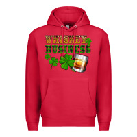 Cardinal St. Patrick's Day whiskey business Premium Hoodie - OliviaCreatesArt