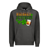 Charcoal Heather St. Patrick's Day whiskey business Premium Hoodie - OliviaCreatesArt