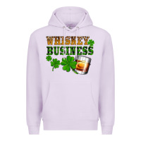 Lilac St. Patrick's Day whiskey business Premium Hoodie - OliviaCreatesArt