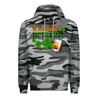 Slate Camo St. Patrick's Day whiskey business Premium Hoodie - OliviaCreatesArt