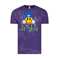 Cloud Purple down right amazing Vintage Tee - Artiststas