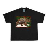 Black merry christmas bear Urban Heavy Tee - BarkalooDesign