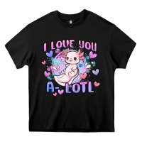 Black love you a lotl Heavy Core Tee - MaliasSmallBusiness