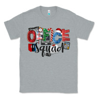 Heather Grey Office Squad Christmas Classic Tee - LillyAllenDesigns