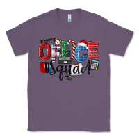 Lavender Office Squad Christmas Classic Tee - LillyAllenDesigns