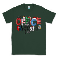 Sports Green Office Squad Christmas Classic Tee - LillyAllenDesigns