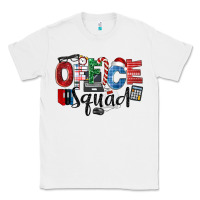 White Office Squad Christmas Classic Tee - LillyAllenDesigns