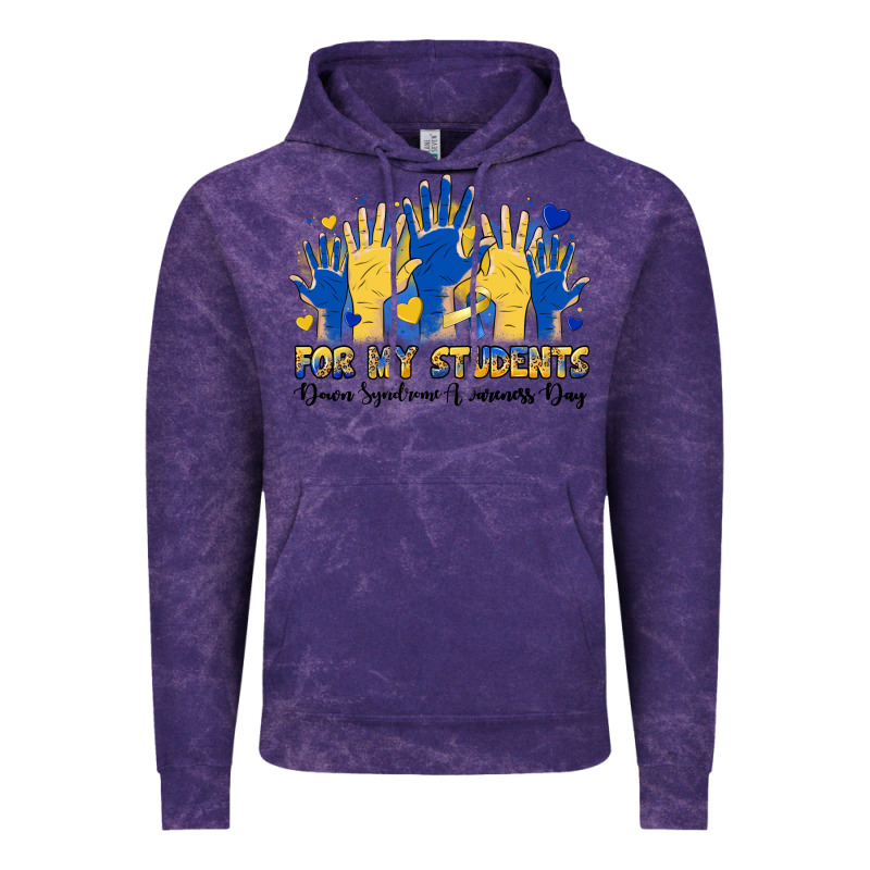 For My Students Down Syndrome Awareness Day Vintage Hoodie by Artiststas | Teevron