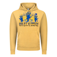 Vintage Mustard for my students down syndrome awareness day Vintage Hoodie - Artiststas