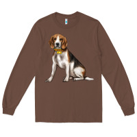 Chestnut beagle with overflow Long Sleeve Tee - texasbilliewilder