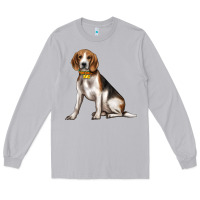 Moon Dust beagle with overflow Long Sleeve Tee - texasbilliewilder
