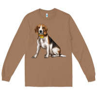 Toasted Coconut beagle with overflow Long Sleeve Tee - texasbilliewilder