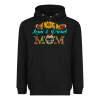 Black loud and proud mom Heavyweight Hoodie - BundleAndBundleShop