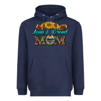 Navy loud and proud mom Heavyweight Hoodie - BundleAndBundleShop