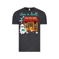 Vintage Black when in doubt go to the bookstore Vintage Tee - Artiststas