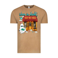 Vintage Camel when in doubt go to the bookstore Vintage Tee - Artiststas