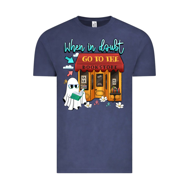 When In Doubt Go To The Bookstore Vintage Tee by Artiststas | Teevron