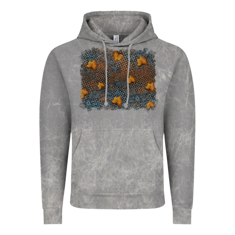 Tooled Leather Fall Background Vintage Hoodie by RanaPortraitStore | Teevron