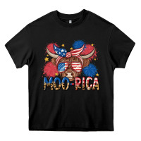 Black moo rica Heavy Core Tee - MaliasSmallBusiness