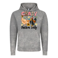 Cloud Rock crazy chicken lady Vintage Hoodie - Artiststas