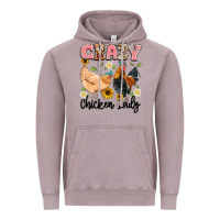 Crazy Chicken Lady Vintage Hoodie | Teevron