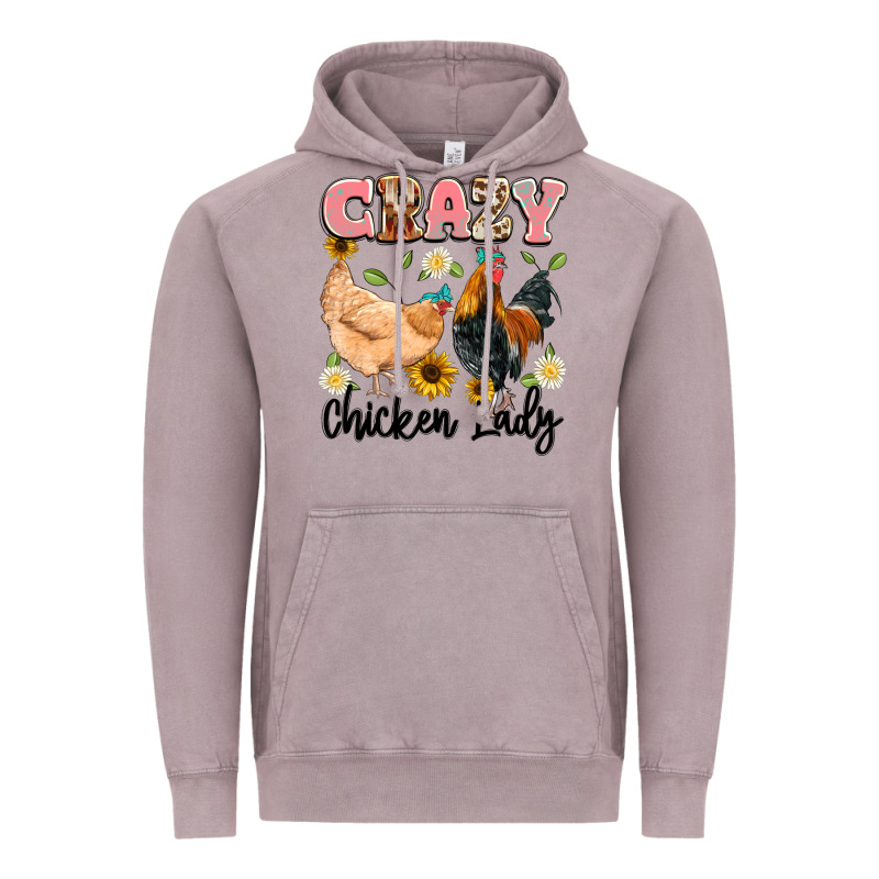 Crazy Chicken Lady Vintage Hoodie by Artiststas | Teevron