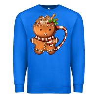 True Royal Gingerbread Cookie Man Hot Cocoa Coffee Premium Sweatshirt - FaDigitalArtStudio