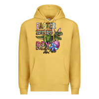 Antique Gold Easter Saurus Rex Premium Hoodie - OliviaCreatesArt