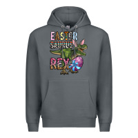 Rock Easter Saurus Rex Premium Hoodie - OliviaCreatesArt