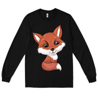 Black fox Long Sleeve Tee - texasbilliewilder